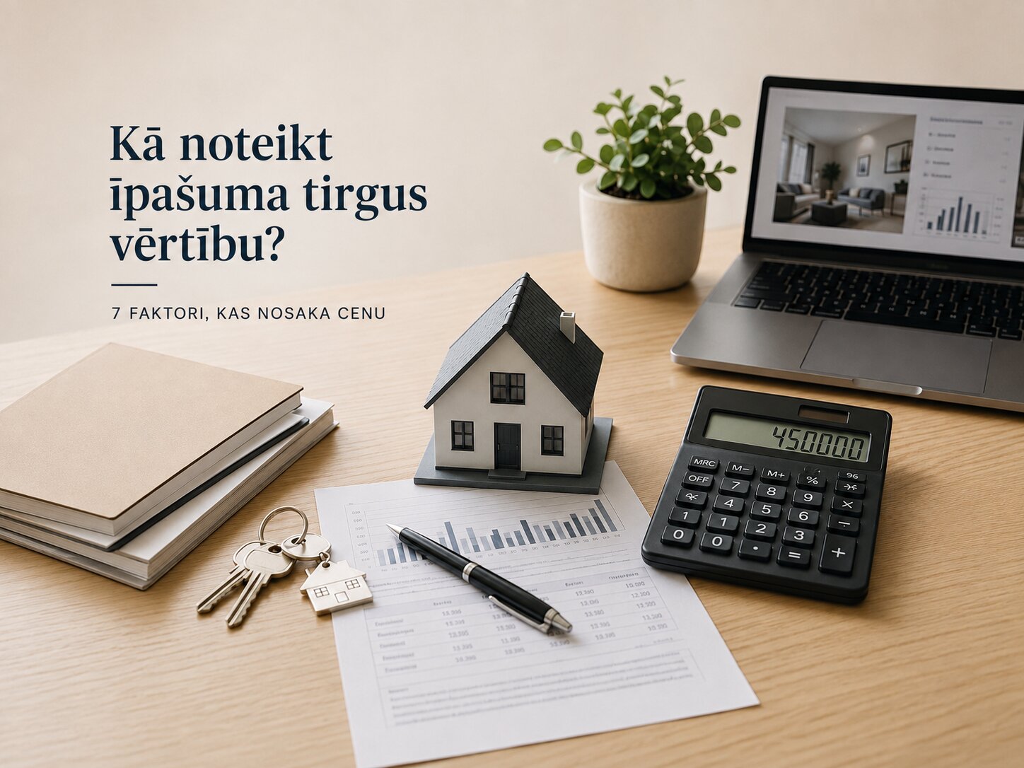 Kā noteikt īpašuma tirgus vērtību