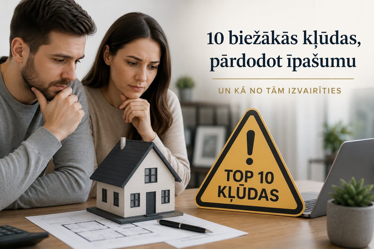kļūdas pārdodot īpašumu